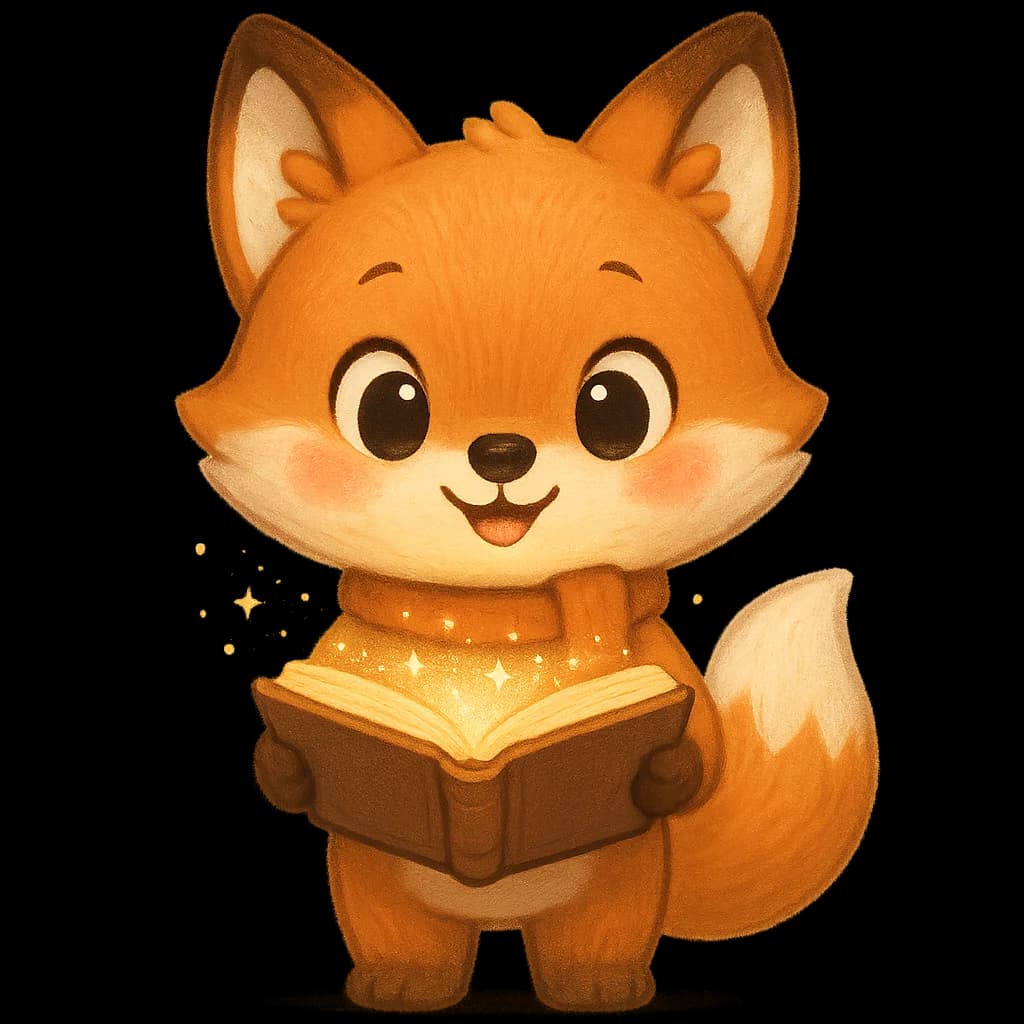 Raposinha - Mascote do Contos da Raposinha