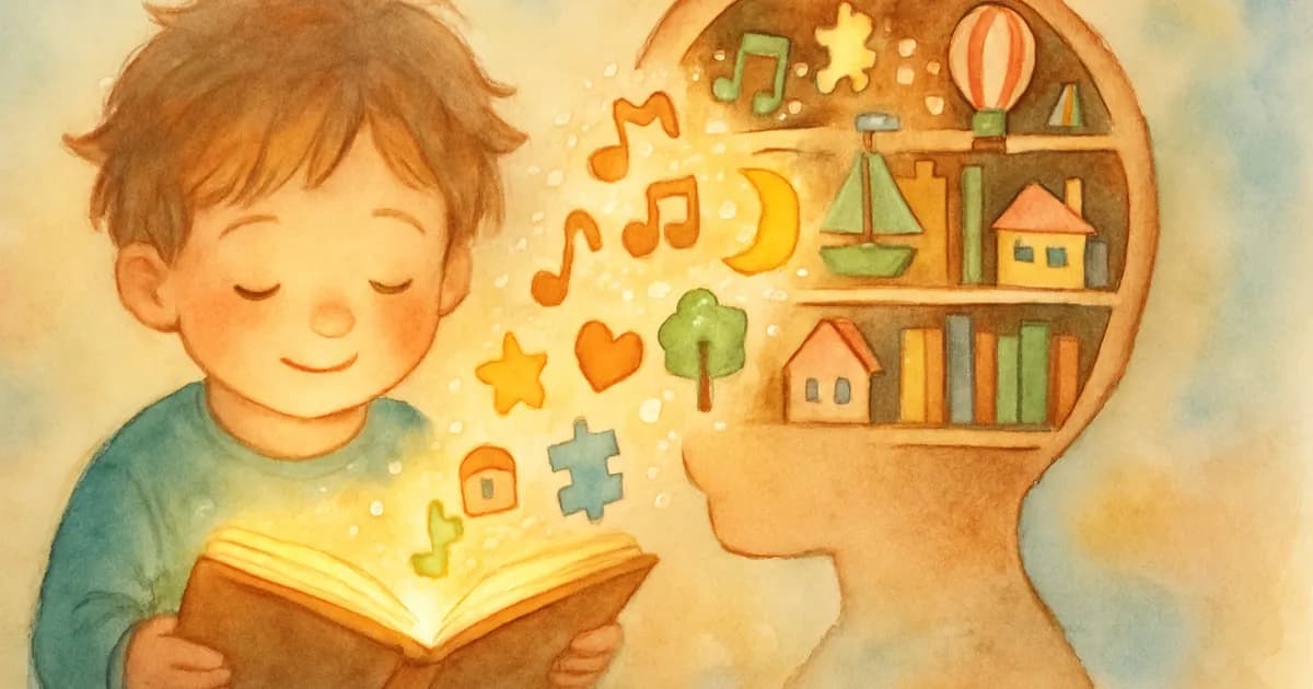 Memória e Leitura: Como as Histórias Fortalecem o Cérebro do Seu Filho