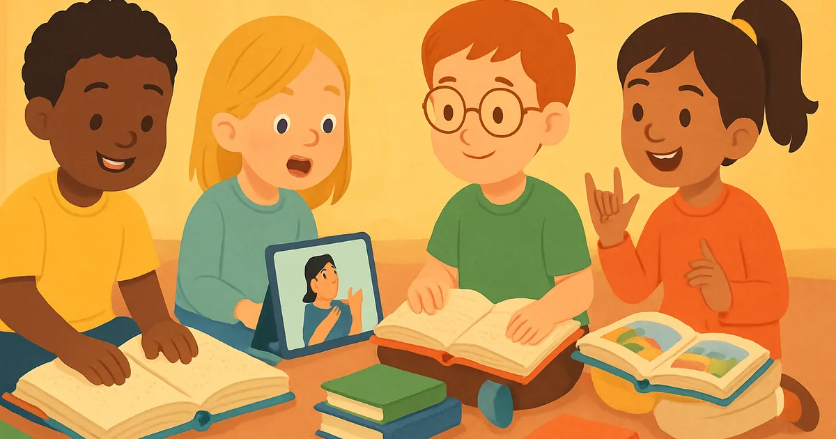 Leitura Inclusiva: Livros em Braille, Libras e Formatos Acessíveis