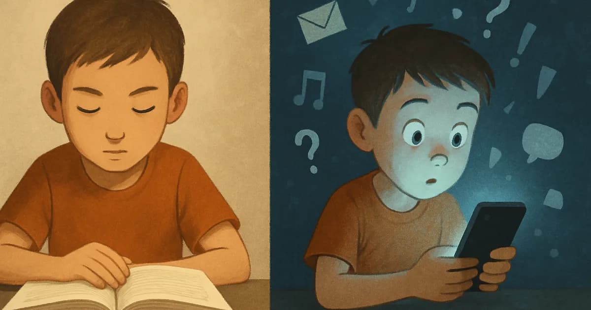 Atenção e Concentração: O Que a Neurociência Diz Sobre Livros vs. Telas