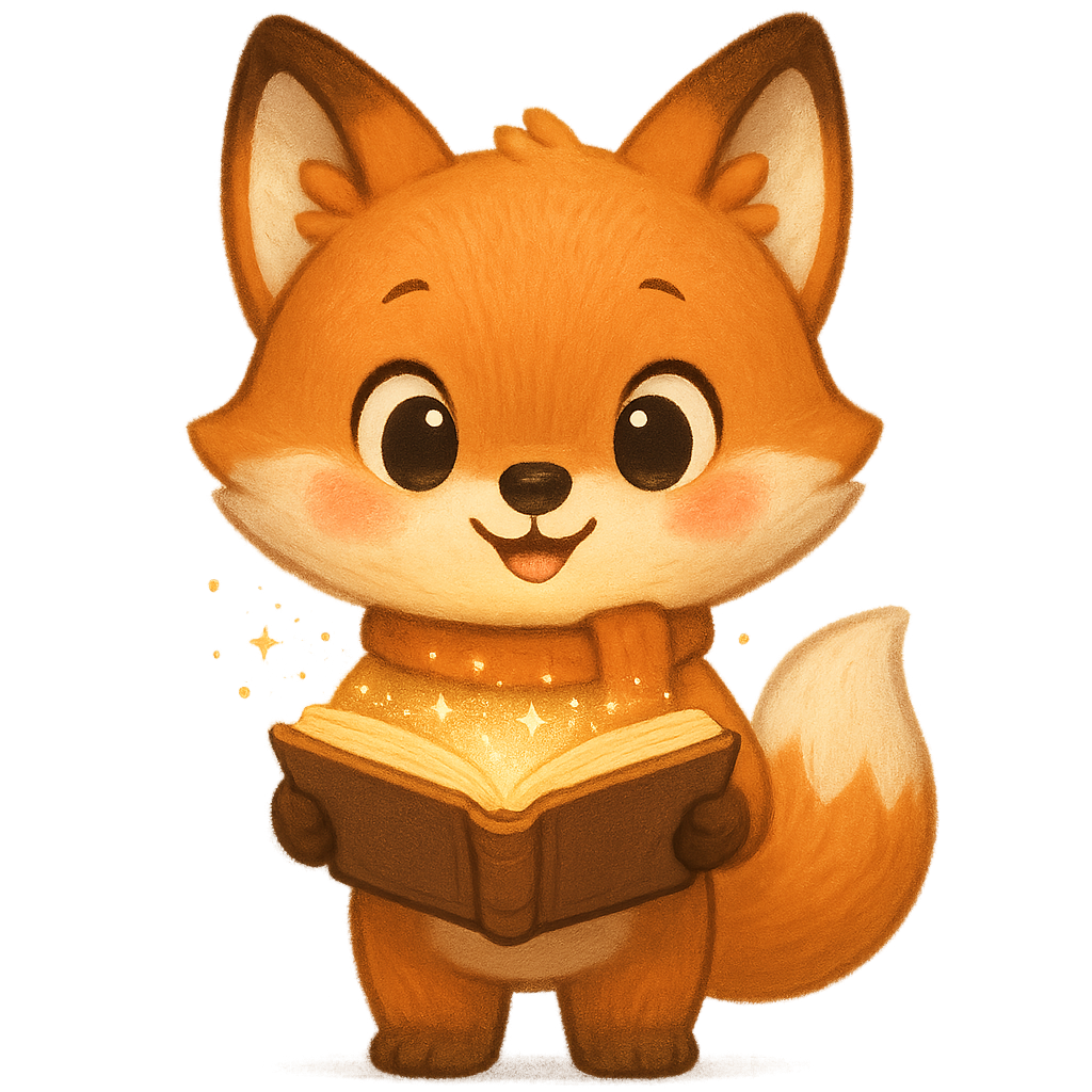 Raposinha - Mascote do Contos da Raposinha